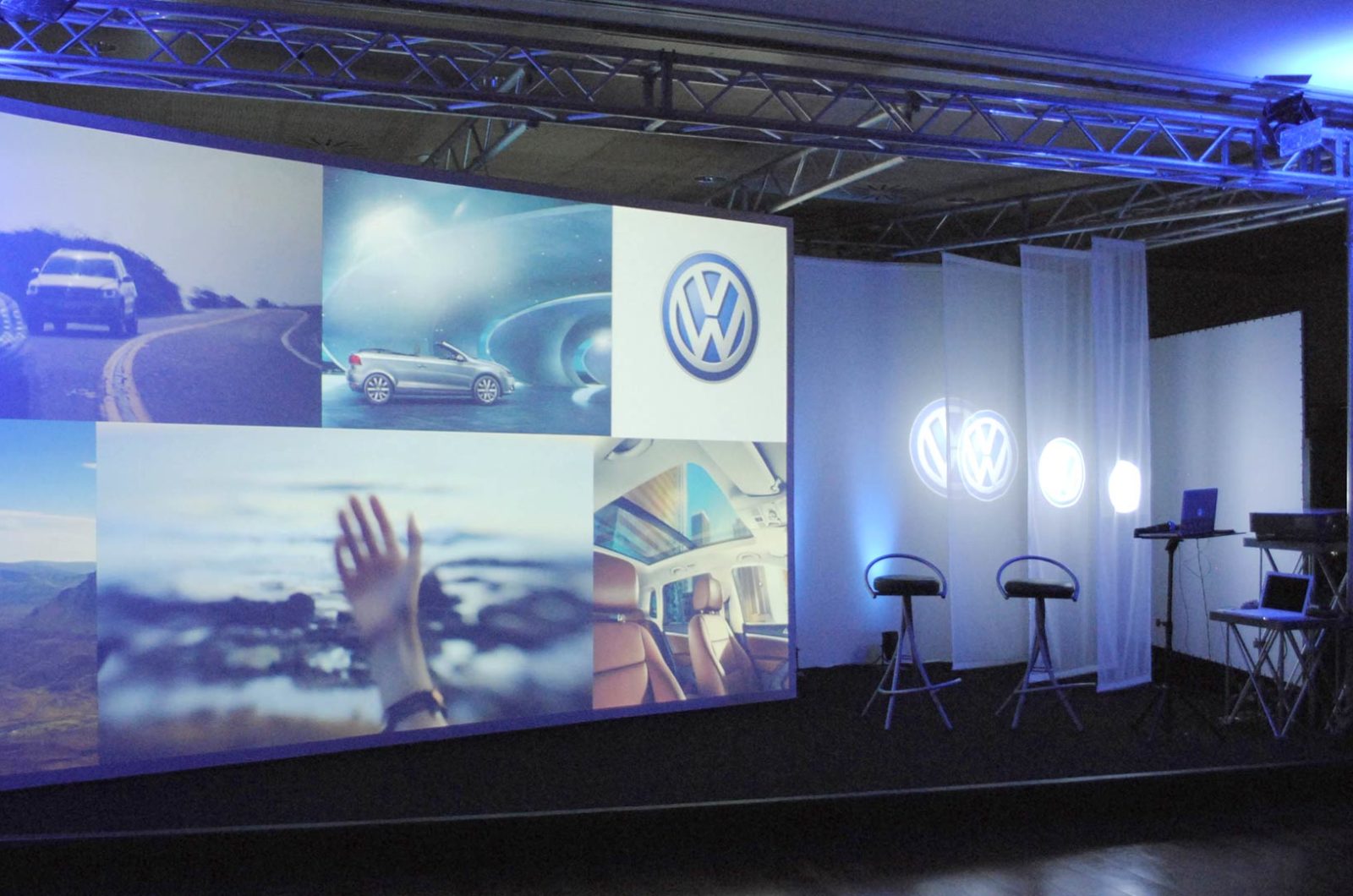 Organizzazione Eventi, Lighting Designer, Evento Di Lancio, Volkswagen