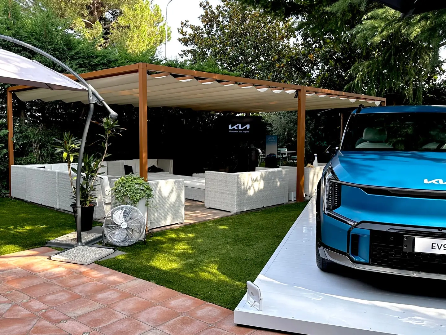 event planner kia, evento kia, presentazione ev9