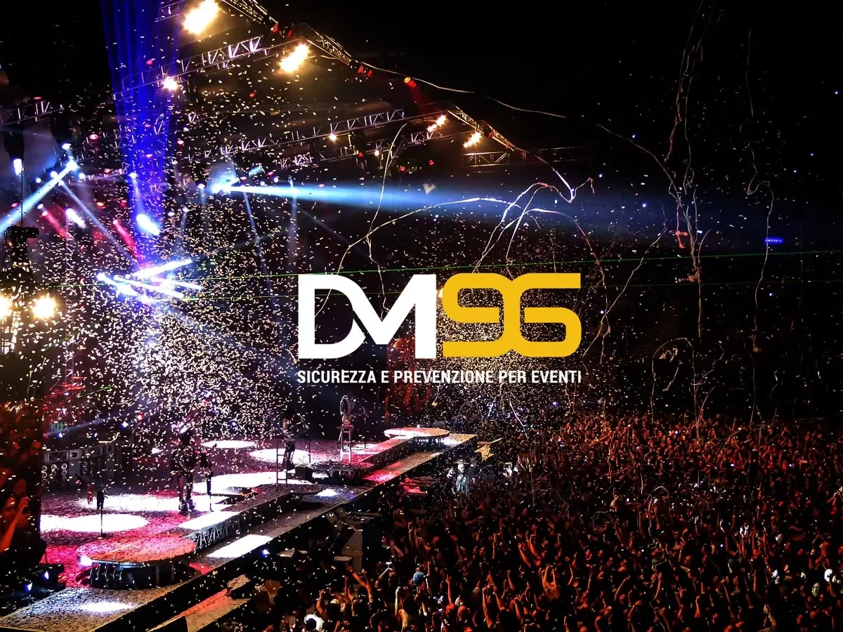 visual di comunicazione, logo dm96, portale sicurezza e prevenzione eventi comuni, sito web, dm96