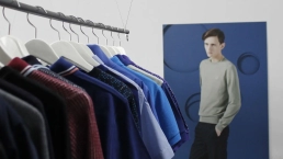 allestimento, showroom, fredperry, allestimento settimana della modo